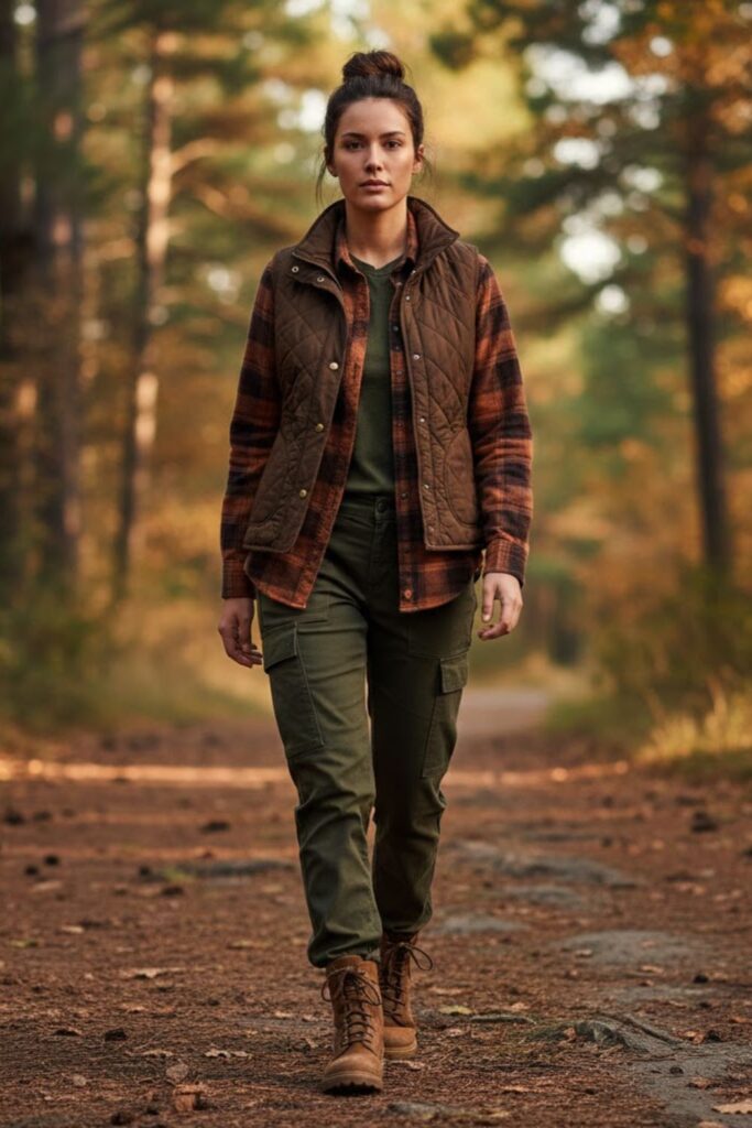 12. Rugged outdoor-inspired look