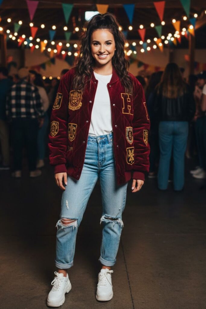 12. Statement Jacket With Simple Base