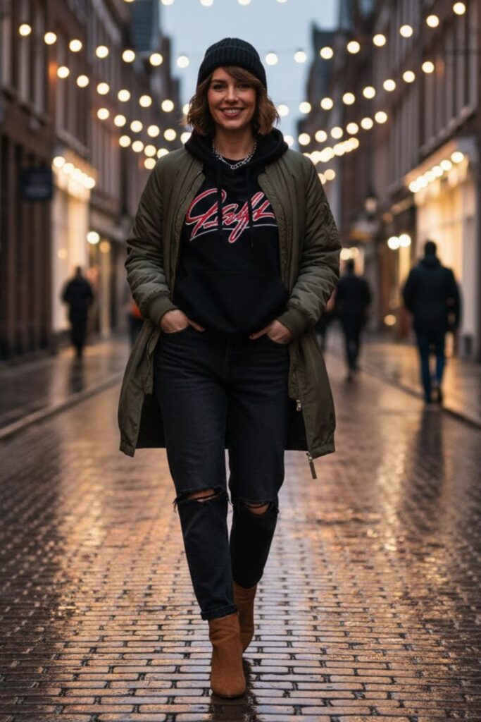 14. Urban Layered Streetwear