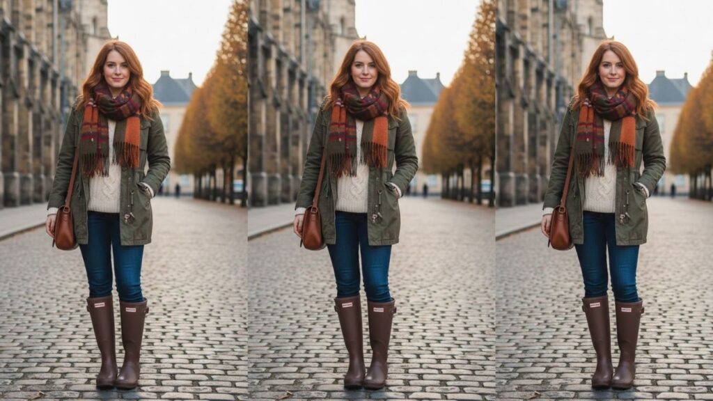 15 Brown Hunter Boots Outfit Ideas for Stylish and Practical Wear