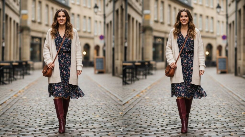 15 Burgundy Knee High Boots Outfit Ideas For Chic Everyday Style