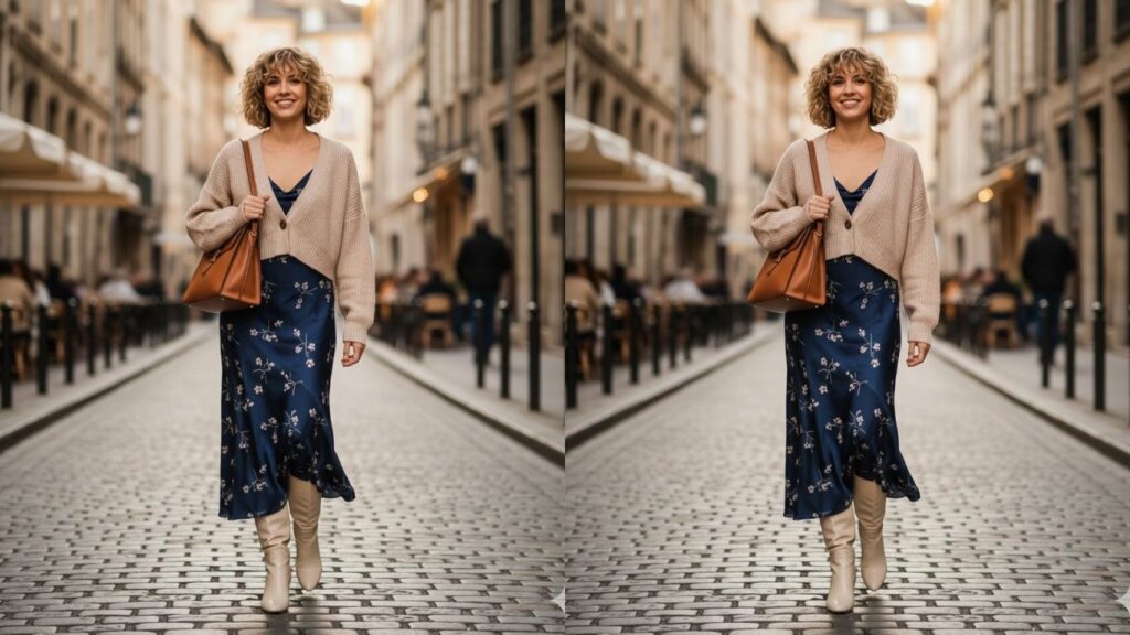 15 Cream Knee High Boots Outfit Ideas For Chic Everyday Style