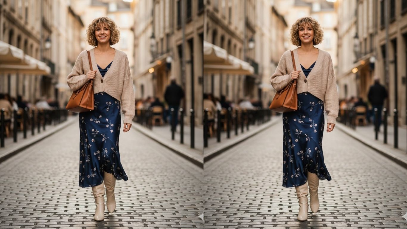 15 Cream Knee High Boots Outfit Ideas For Chic Everyday Style