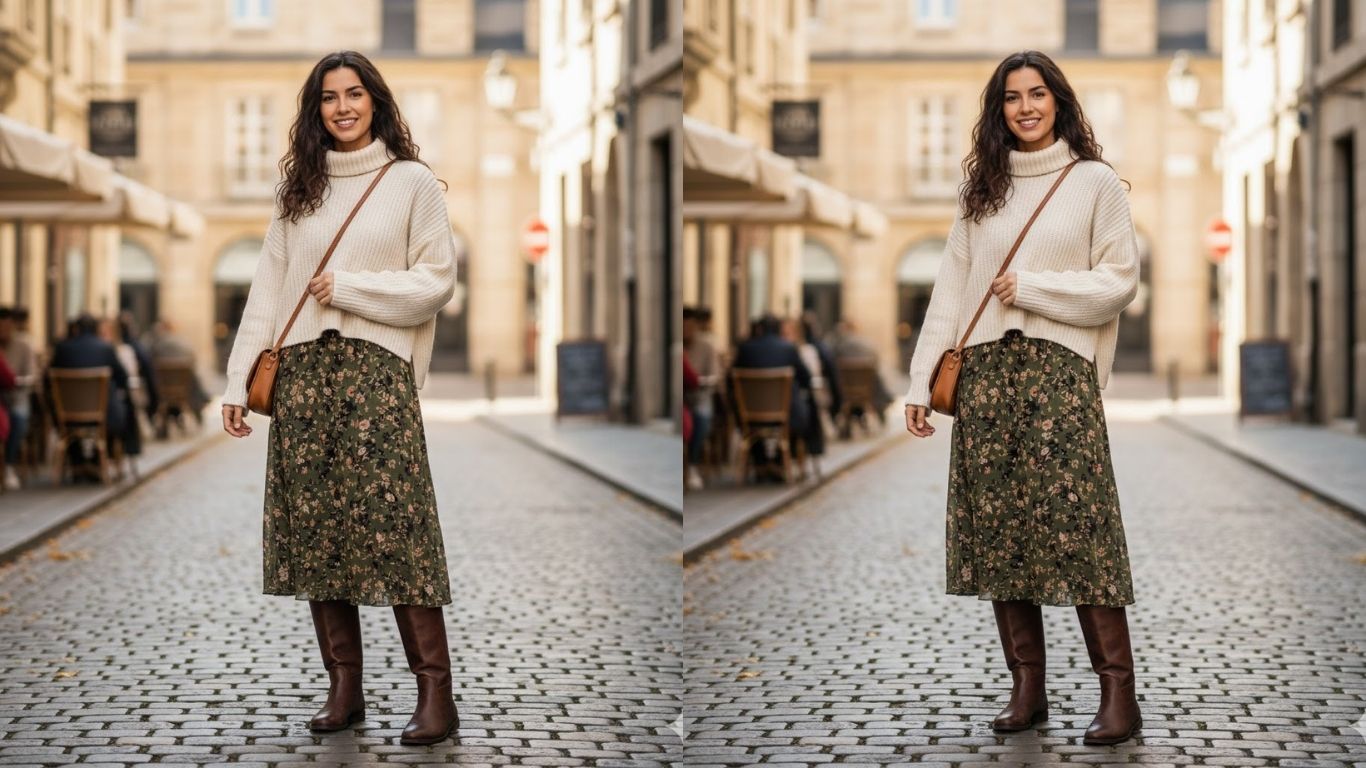15 Flat Knee High Boots Outfit Ideas For Comfortable Style