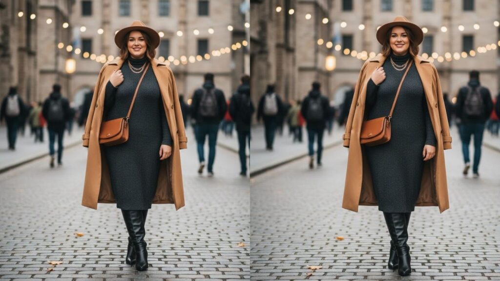 15 Knee High Boots Outfit Plus Size Ideas For Stylish Confidence
