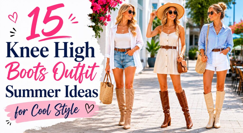 15 Knee High Boots Outfit Summer Ideas