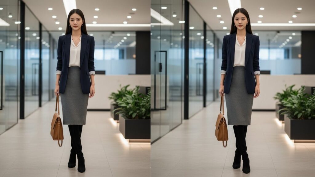 15 Knee High Boots Work Outfit Ideas For Polished Office Style