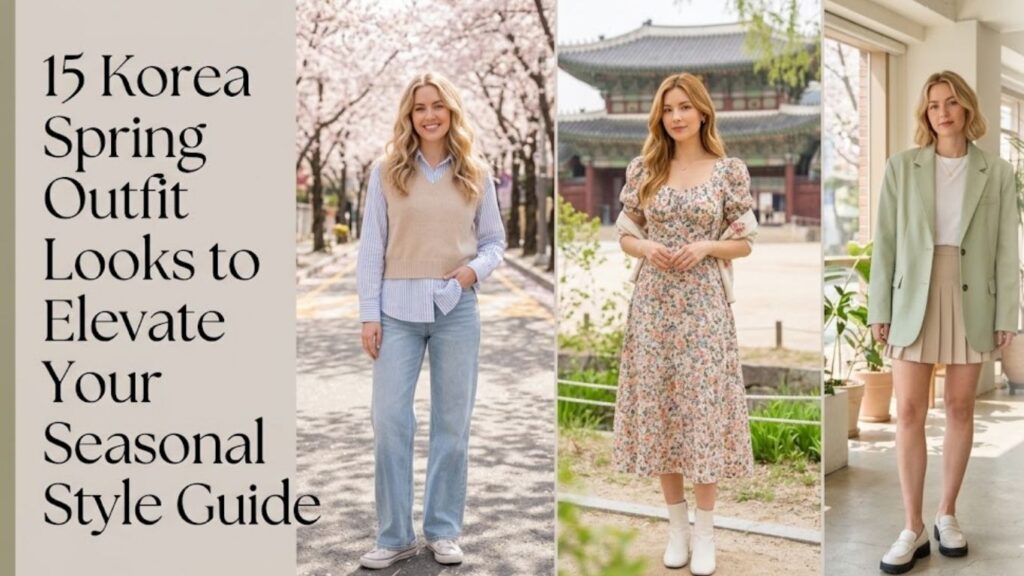15 Korea Spring Outfits