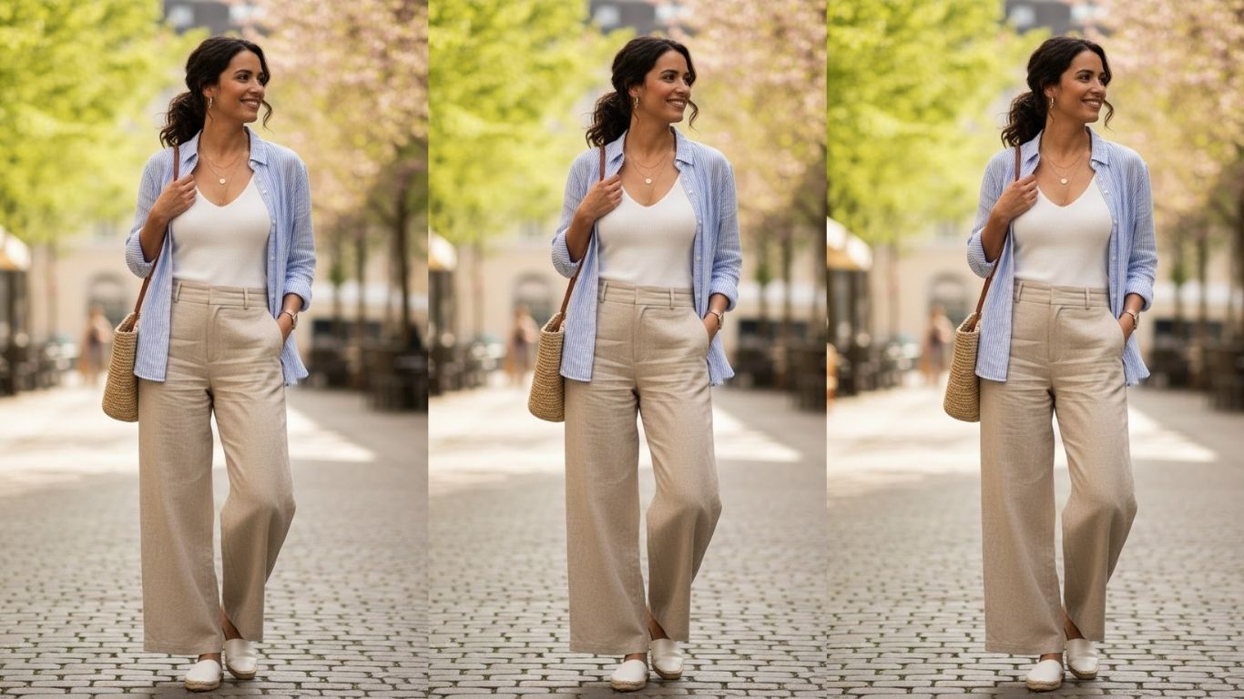 15 Linen Pants Outfit Ideas for Stylish Spring Looks 2026
