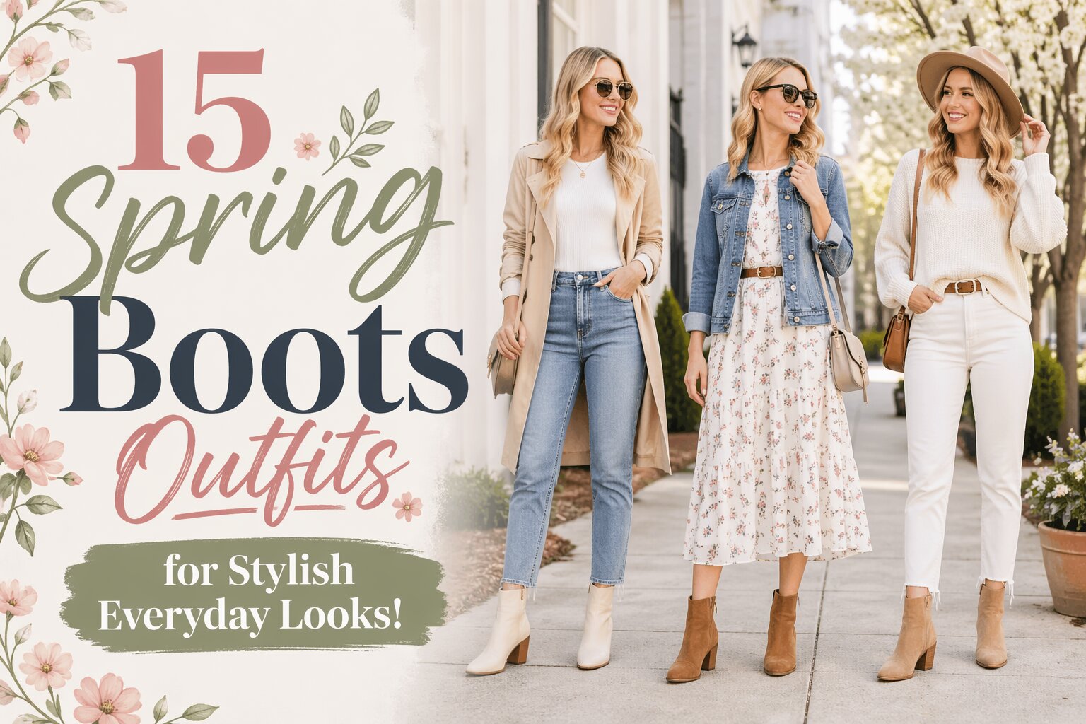 15 Spring Boots Outfits for Stylish Everyday Looks