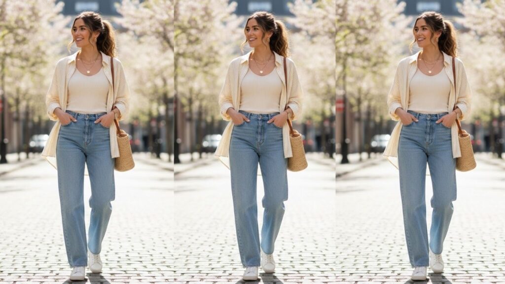 15 Spring Jeans Outfit Ideas