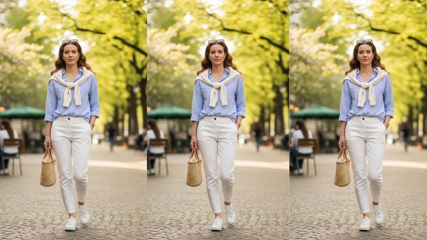 15 Spring White Pants Outfits to Refresh Your Warm-Weather Style