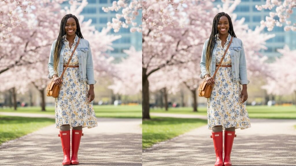 15 Stylish Hunter Boots Outfit Ideas for Black Women All Seasons