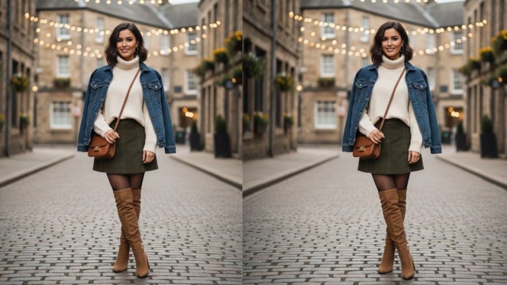 15 Tan Knee High Boots Outfit Ideas That Elevate Your Style
