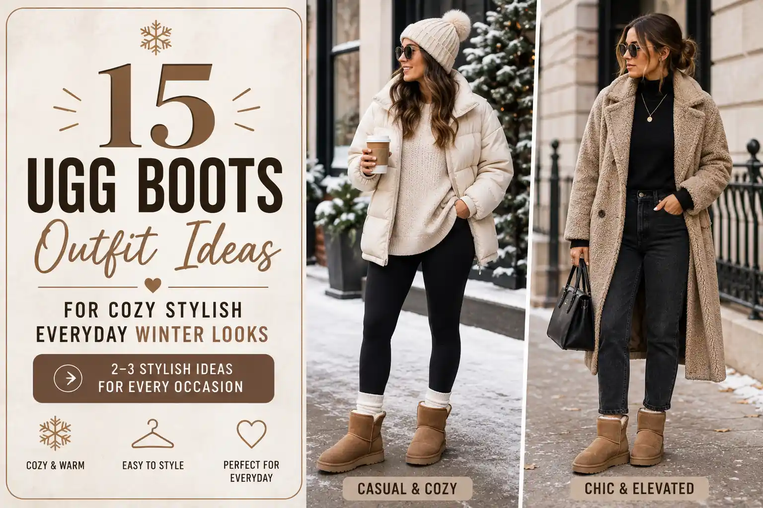 15 UGG Boots Outfit Ideas for Cozy Stylish Everyday Winter Looks