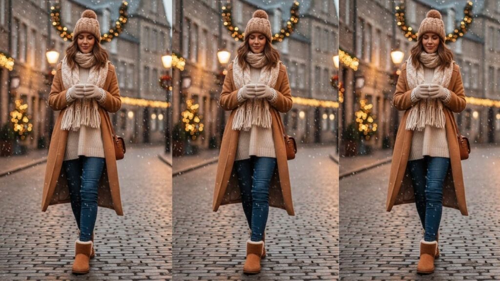 15 UGG Sherpa Boots Outfit