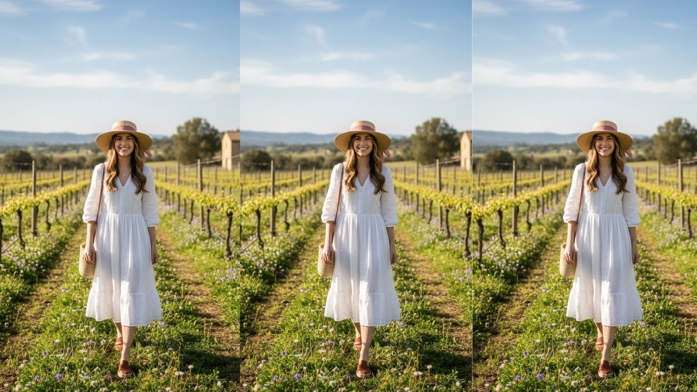 15 Vineyard Outfit Spring Styles for Elegant Wine Country Days