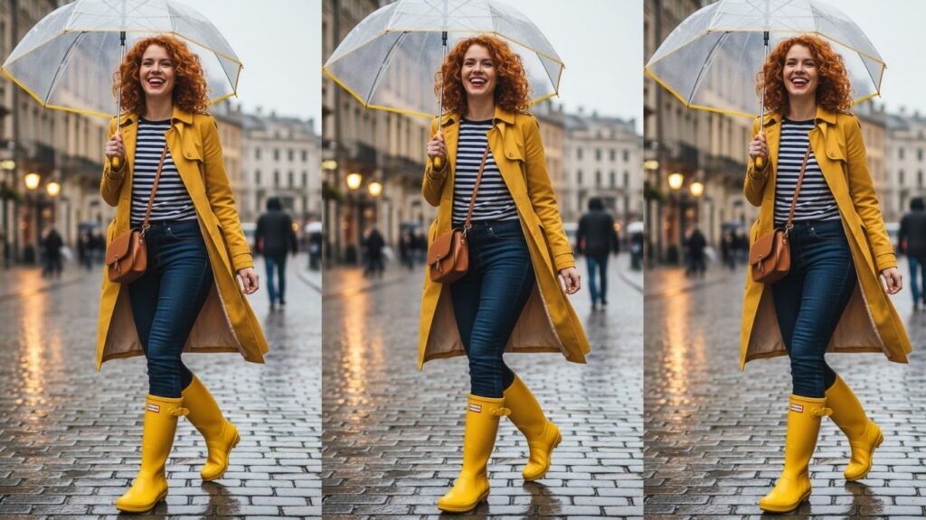 15 Yellow Hunter Boots Outfit Ideas for Bold and Stylish Looks