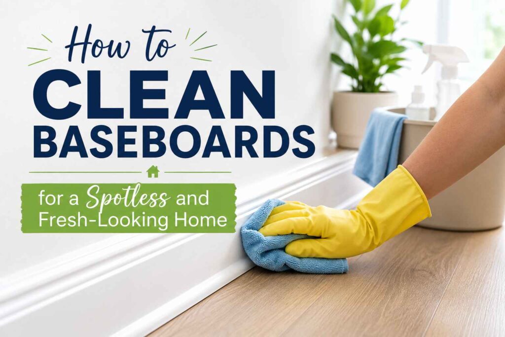 How to Clean Baseboards for a Spotless and Fresh-Looking Home