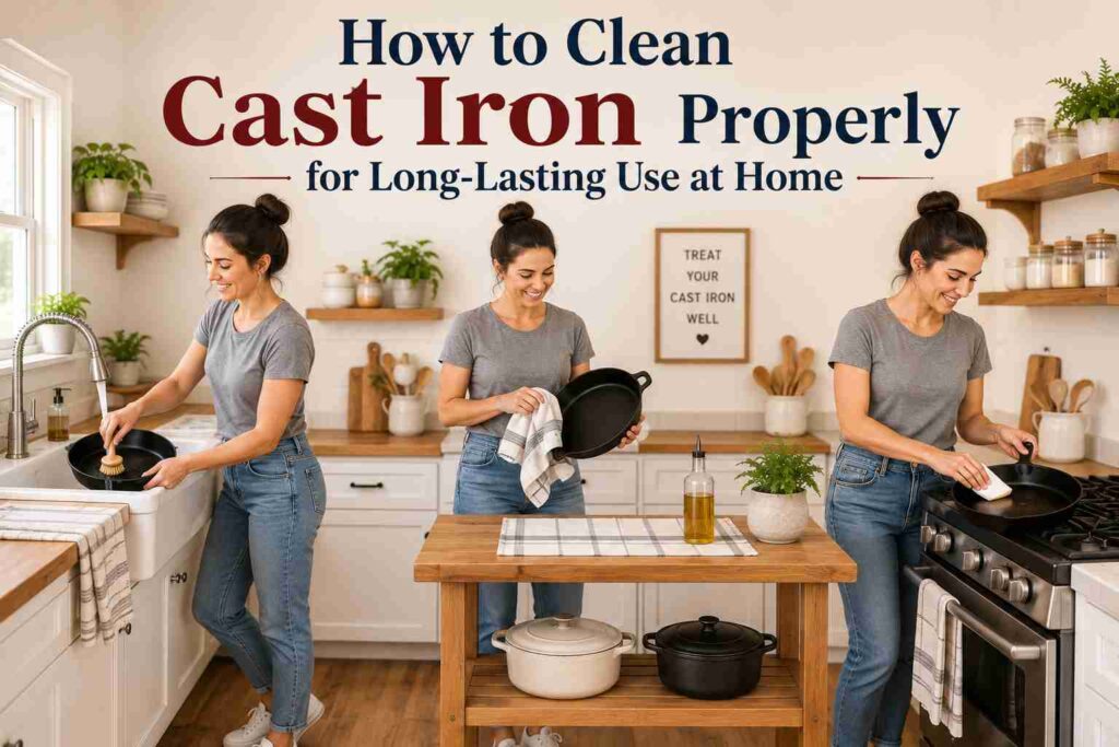 How to Clean Cast Iron