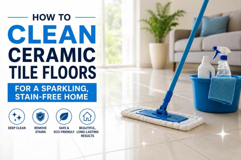 How to Clean Ceramic Tile Floors