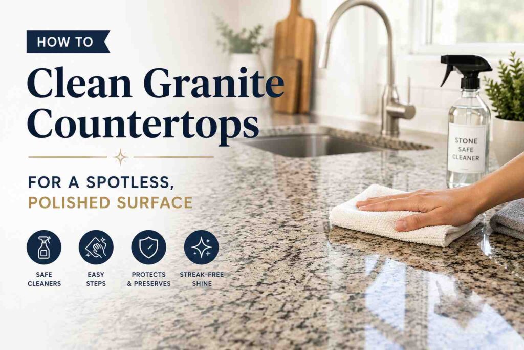 How to Clean Granite Countertops