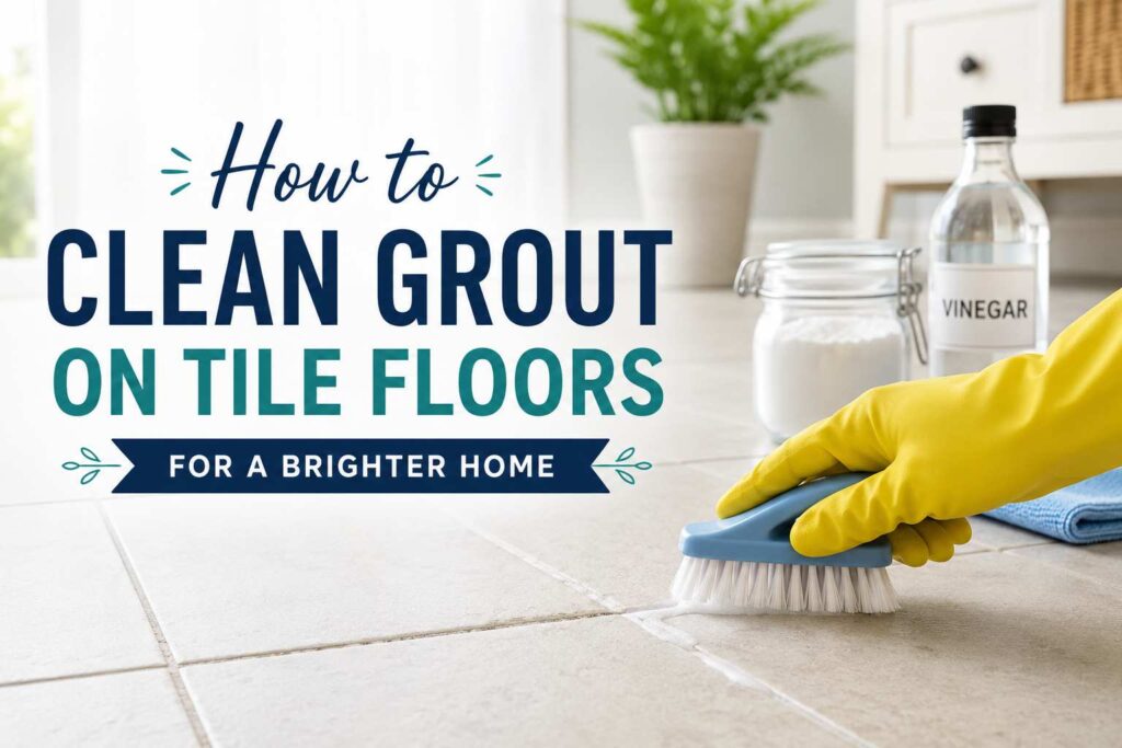 How to Clean Grout on Tile Floors