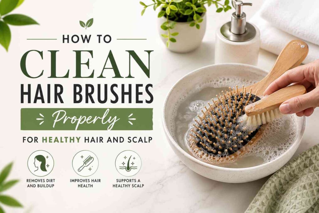 How to Clean Hair Brushes