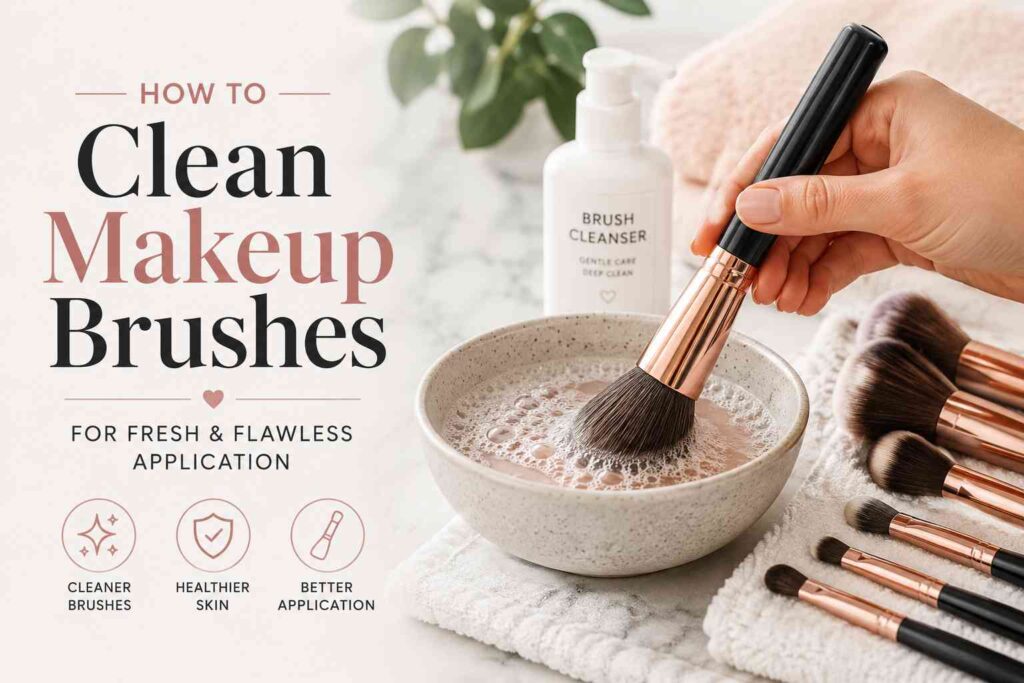 How to Clean Makeup Brushes