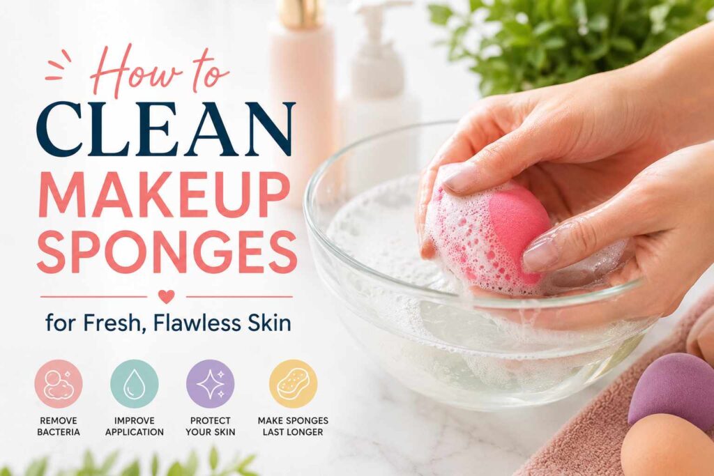How to Clean Makeup Sponges