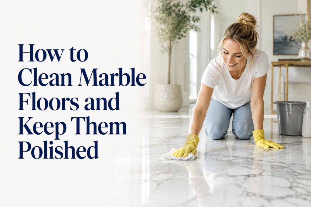 How to Clean Marble Floors and Keep Them Polished
