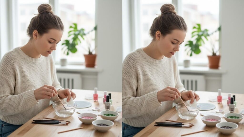 How to Clean Nail Art Brushes