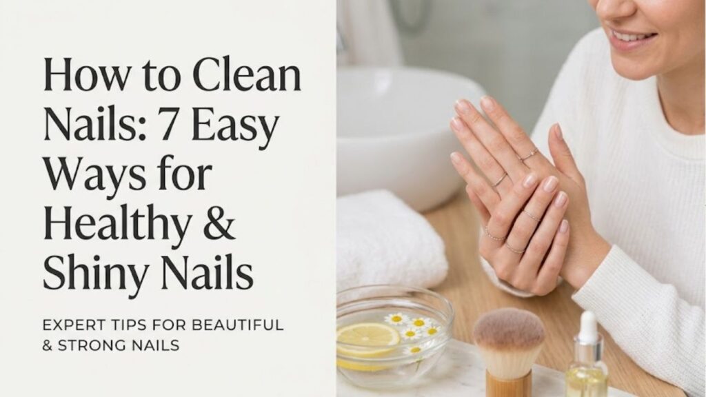 How to Clean Nails