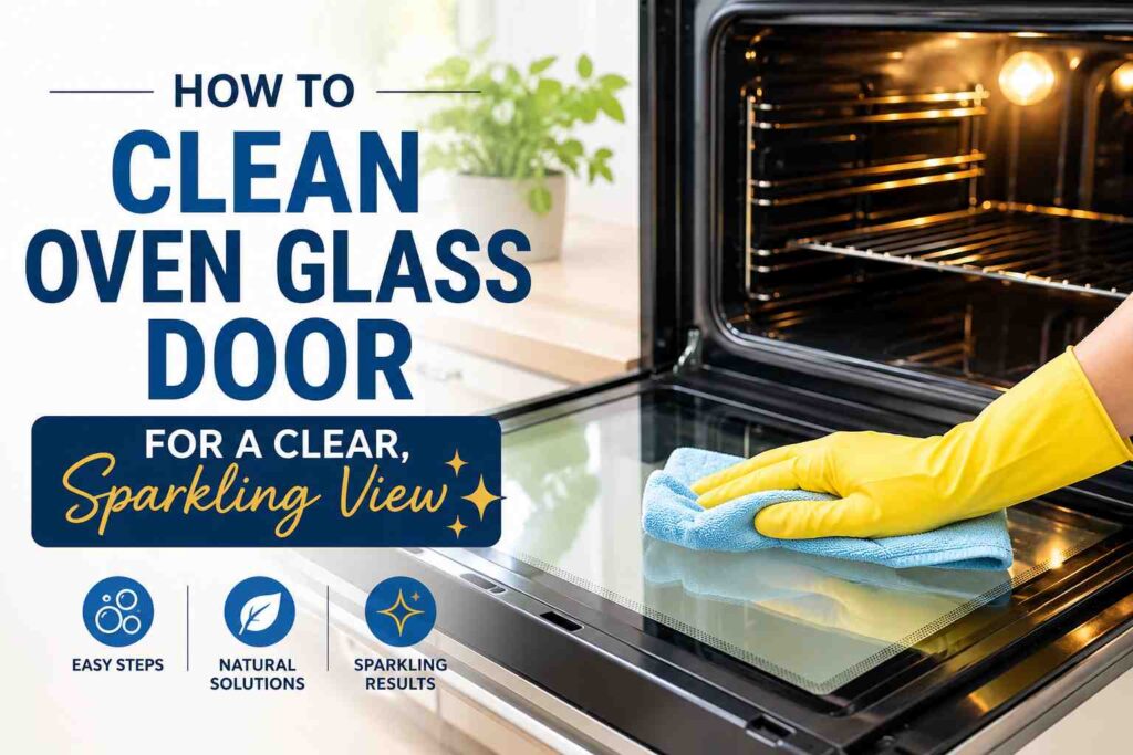 How to Clean Oven Glass Door