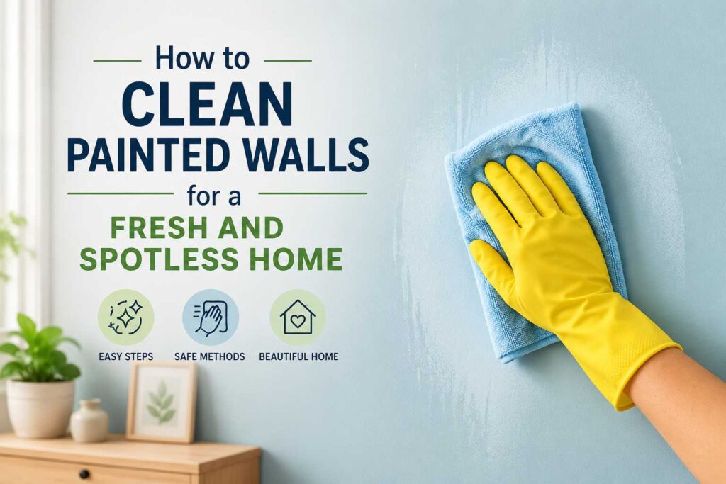 How to Clean Painted Walls for a Fresh and Spotless Home