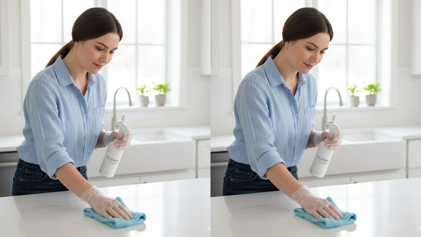How to Clean Quartz Countertops Safely and Keep Shine