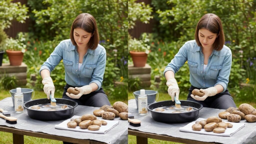 How to Clean Rocks Safely 
