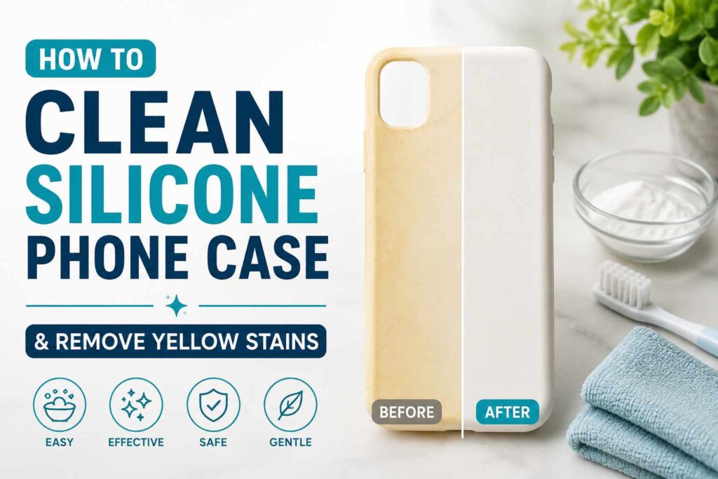 How to Clean Silicone Phone Case
