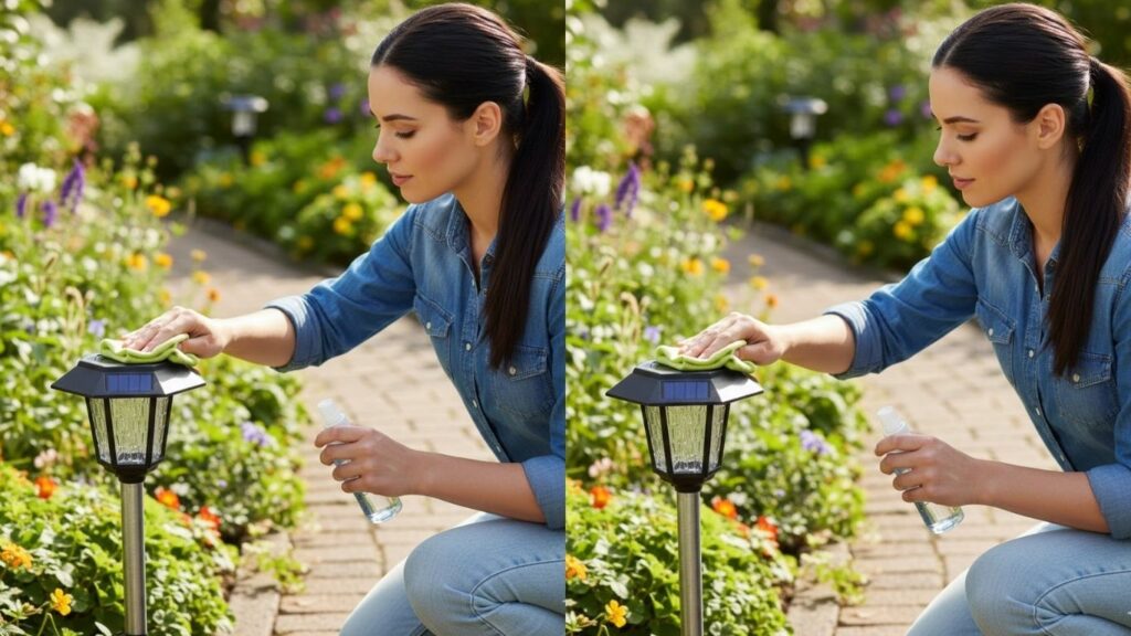 How to Clean Solar Light Panels 