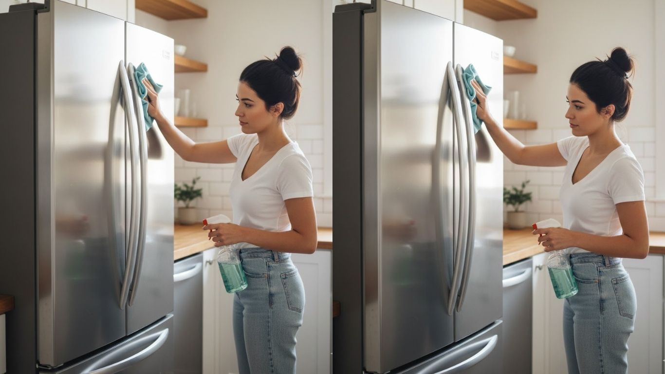 How to Clean Stainless Steel Fridge for a Streak-Free, Shiny Finish