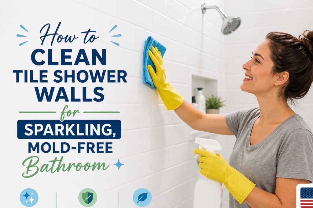 How to Clean Tile Shower Walls for Sparkling, Mold-Free Bathroom