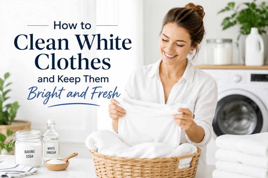 How to Clean White Clothes and Keep Them Bright and Fresh