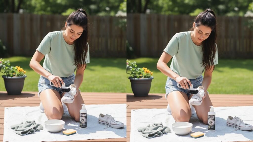 How to Clean White Sneakers