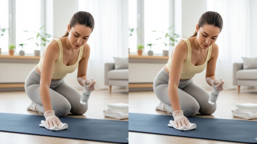How to Clean Yoga Mat
