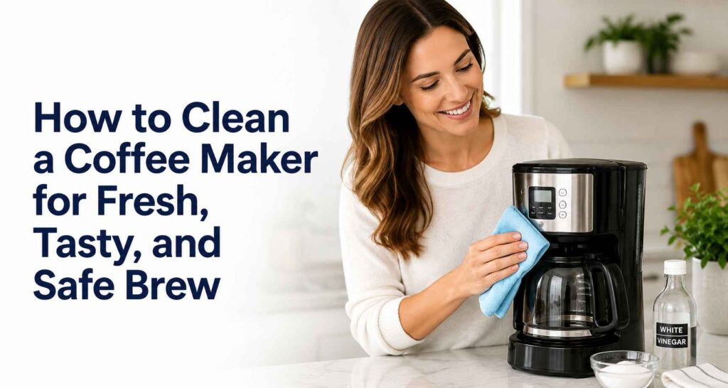 How to Clean a Coffee Maker for Fresh, Tasty, and Safe Brew
