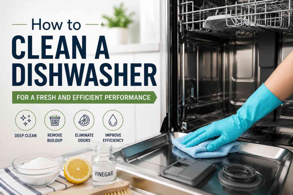 How to Clean a Dishwasher