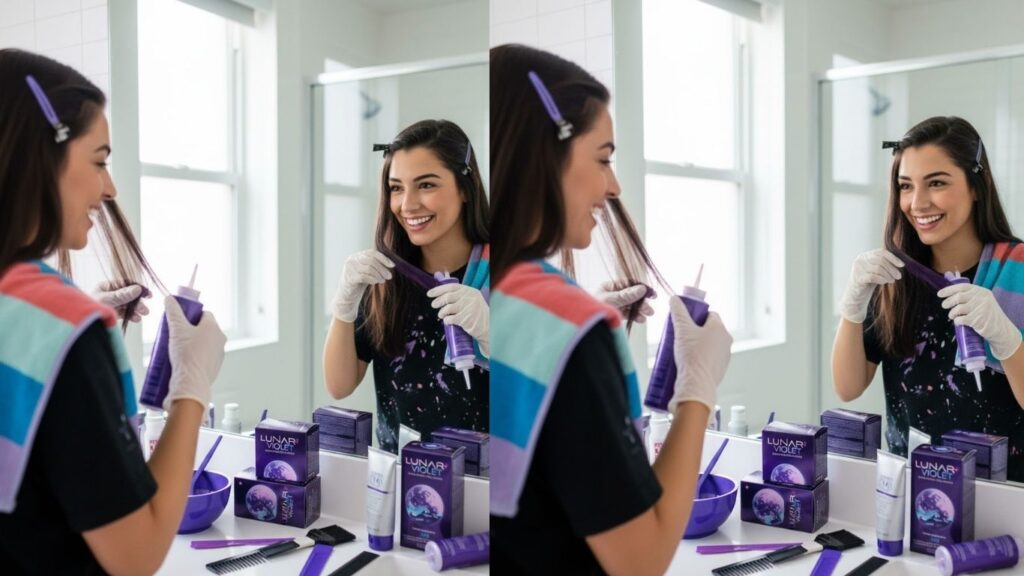 How to Color Hair at Home