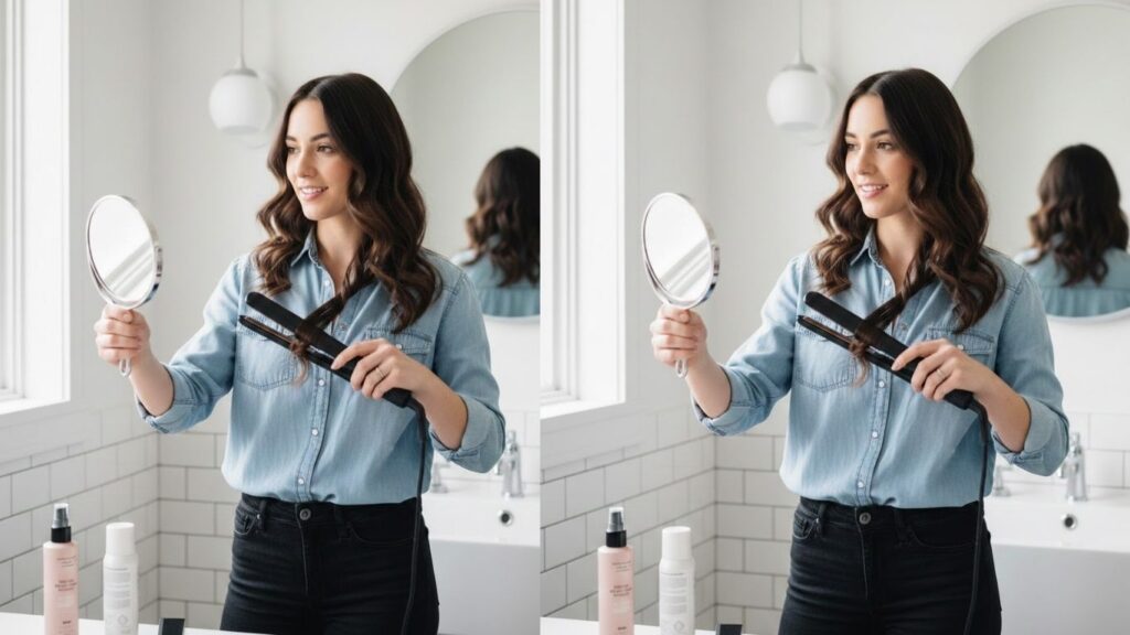 How to Curl Hair with Flat Iron