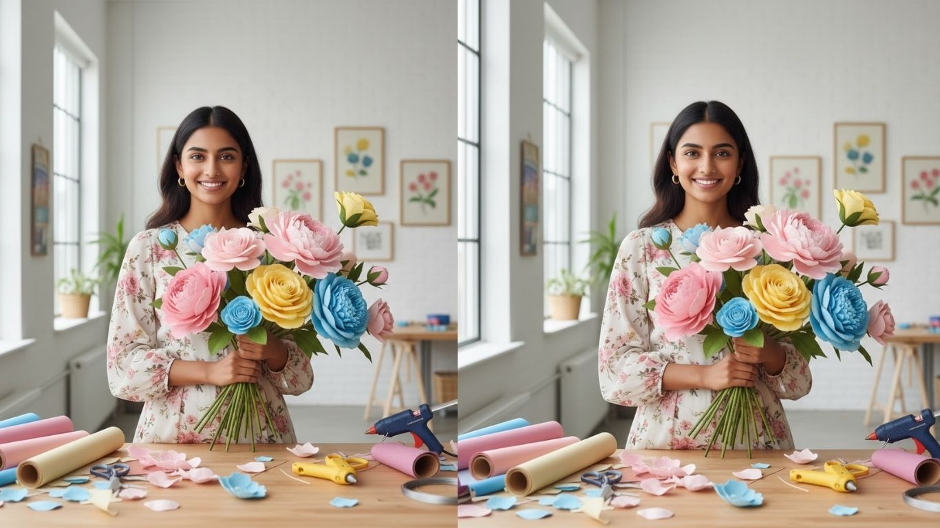 How to Make Crepe Paper Flowers: 7 Easy Methods