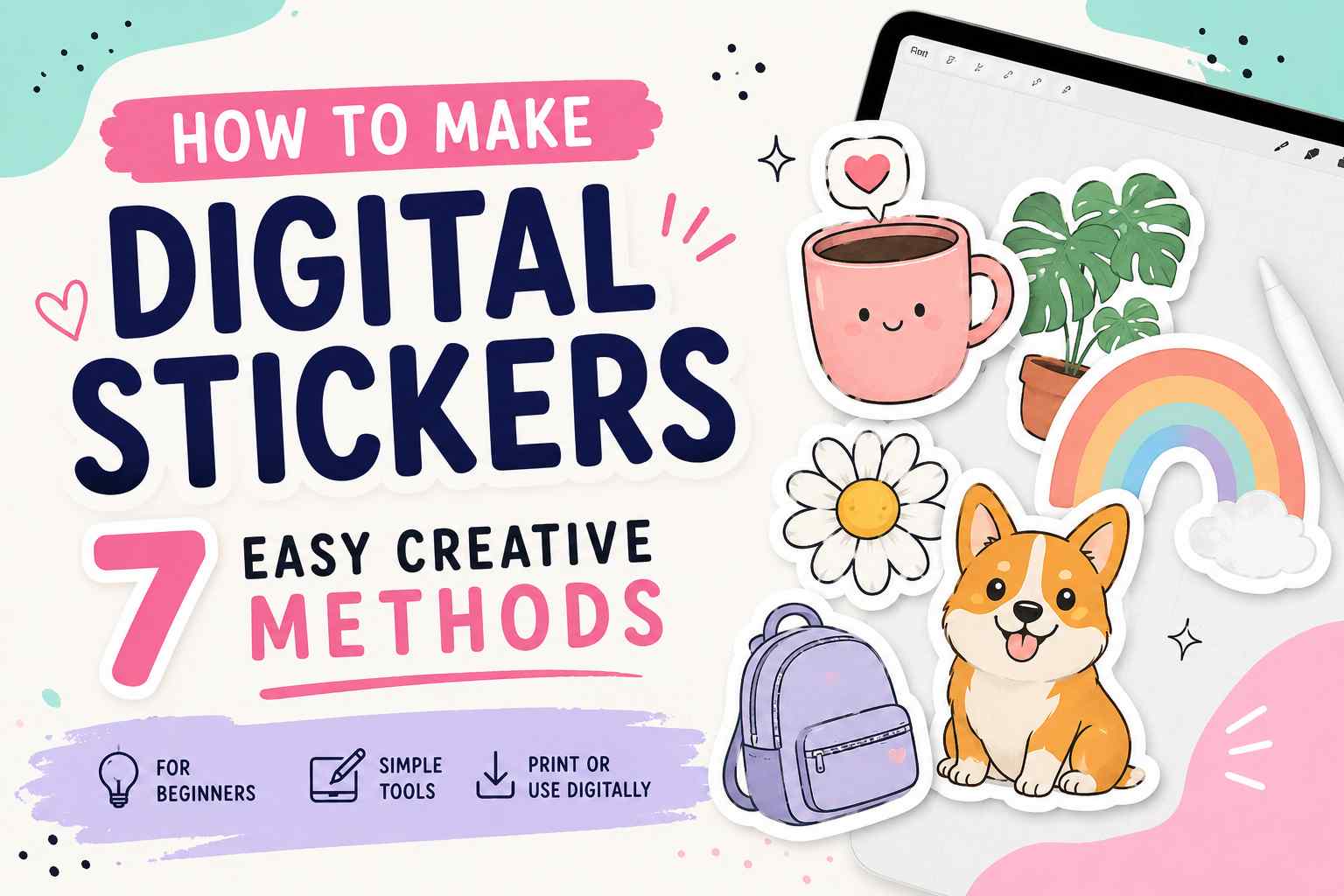 How to Make Digital Stickers: 7 Easy Creative Methods